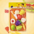 thumbnail image 3 of KOYPTL Pretend Play Kitchen Food For Toddlers1-3,Play Kitchen Toy Accessories Set With Knives Cutting Board Plates Cuttable Fruits And Vegetables,Birthday Christmas Gift For Kids Boys Girls 3 4 5+, 3 of 5