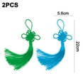 thumbnail image 2 of Handmade Tassels Chinese Knots Lucky Knots To Attract Wealth -Mix Color1, 2 of 5