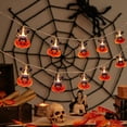 thumbnail image 6 of Matoen Halloween String Lights Decorations, 4.92Ft 10 LED Halloween Window Lights Battery Operated with 8 Flashing Modes, Window Lights for Home Halloween Party Decor, 6 of 6