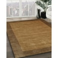 thumbnail image 2 of Ahgly Company Indoor Rectangle Contemporary Saddle Brown Abstract Area Rugs, 2' x 4', 2 of 6