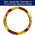 seamless printing Car Wheel Cover 14.5 Inch Steering Wheel Cover