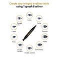 thumbnail image 4 of Toplash Ultra Black Long-Lasting Waterproof Eyeliner for Creating Flawless Arrows and Wing Stamp., 4 of 9