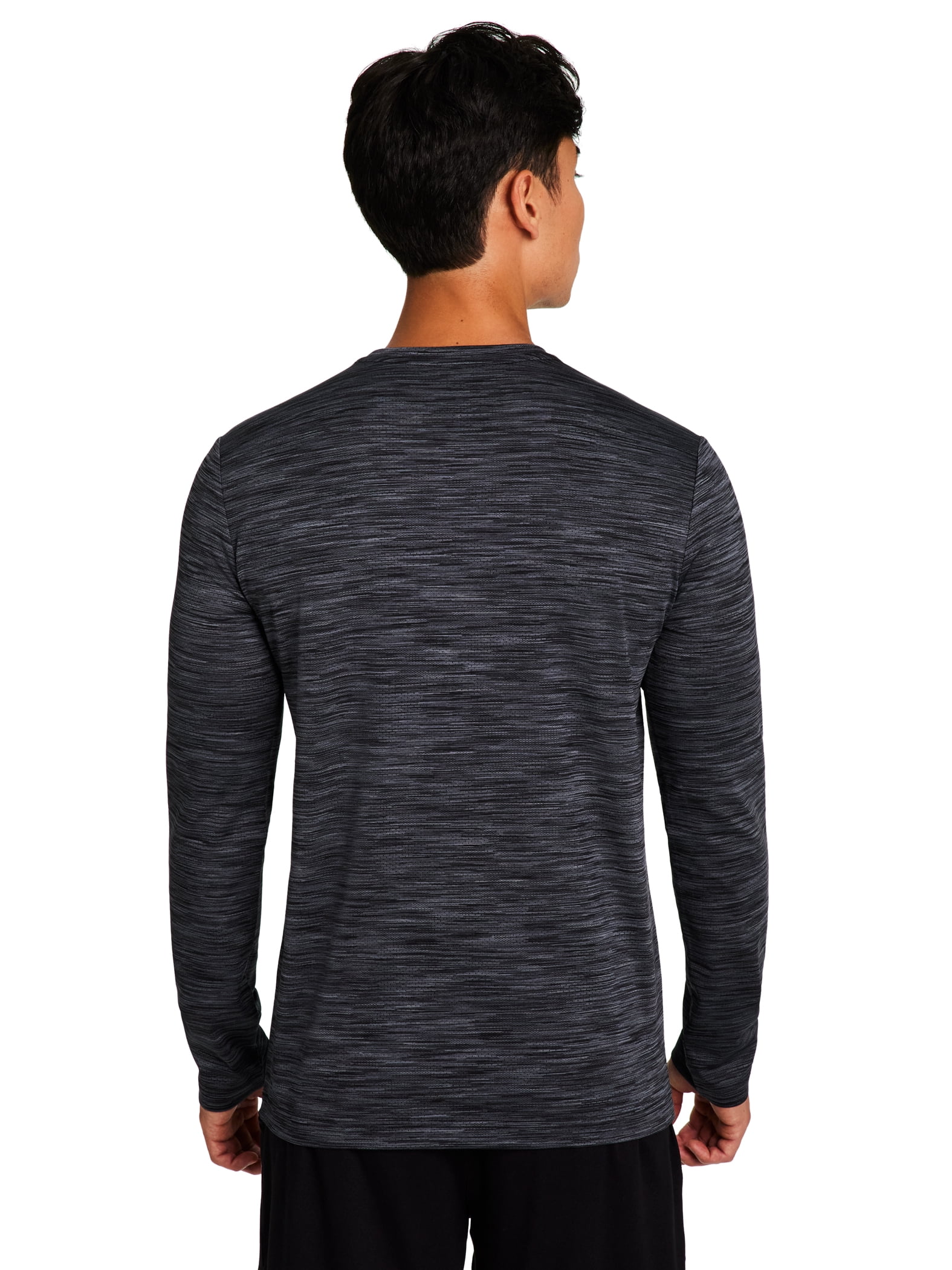 Reebok Mens and Big Mens Stride Performance Long Sleeve Shirt, Sizes XS-5XL
