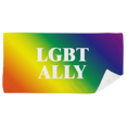 thumbnail image 1 of Gradient LGBT Ally Rainbow  Bath Towel Soft Washcloth Facecloth 35x70cm, 1 of 3