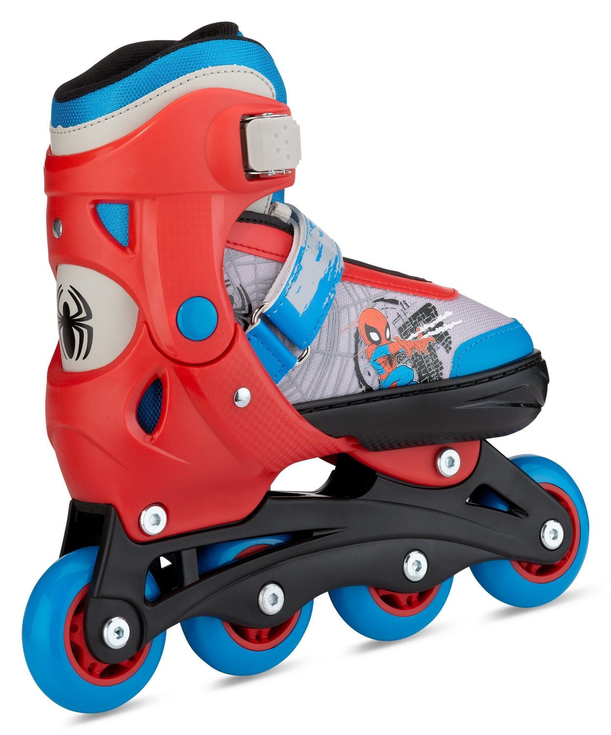 Marvel Spider-Man Adjustable Switcher Skates, extra small (Y8 - Y11), red