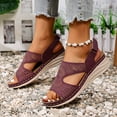 thumbnail image 4 of Mostsola Sandals for Women 2025 Slingback Beach Shoes Comfortable Arch Support Walking Shoes, 4 of 8