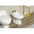 thumbnail image 3 of Kingston Brass KB322PL Victorian Three-Handle Bidet Faucet, Polished Brass, 3 of 5