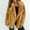 Beige, variant on Women Winter Coat Keep Warm Outerwear Loose Big Collar Coat Women Pullover Jackets for Women with Full Zipper Light Jacket Women Apparel Top Petite Warm Coats for Women Womens Zip Women Jacket Light