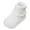 White, variant on GobdXE Solid Ruffle Frill Baby Girls Ankle Socks Vertical Rib Stretch Cotton Short Socks for Toddler Unisex Size:3-5 Years