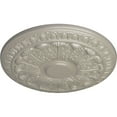 thumbnail image 3 of Ekena Millwork 15 3/4"OD x 1 1/2"P Colton Ceiling Medallion (Fits Canopies up to 4 3/4"), Hand-Painted Pearl White, 3 of 6