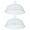 White, variant on Howish Food Cover 2pcs Round Plate Tent Net Covers for Outdoor Picnic and Home Use(11.81"X11.81"X5.31")