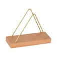 thumbnail image 4 of Servilletero triangular de madera para papel de seda, ideal para cocinas de estilo rústico. 16x55x13cm, 4 of 9