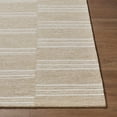 thumbnail image 2 of Hauteloom Argyro Wool Hallway, Kitchen Runner Rug - Bohemian, Transitional - Sandstone, Ivory, Beige - 2'6" x 8', 2 of 13
