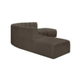 thumbnail image 5 of Meridian Furniture Arc Brown Boucle Fabric Modular Sectional, 5 of 8