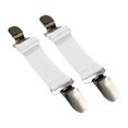 thumbnail image 2 of 2 pinzas ajustables para cinturón elástico de pantalón, para suéter, guantes, ropa de niña Blanco, 2 of 7