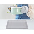 thumbnail image 5 of Unique Bargains Placemats Set of 8 for Dining Table Indoor Decor Kitchen Mat Light Gray, 5 of 7