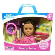 Kid Connection Beauty Salon Styling Head Play Set, African American