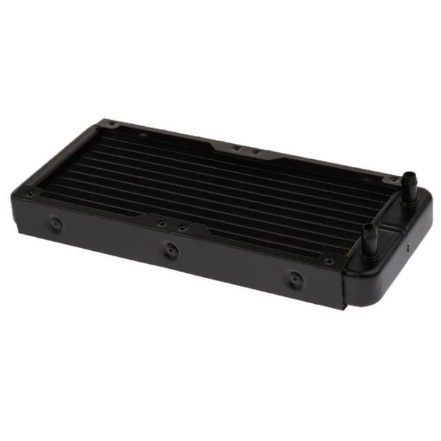 Radiador De Sistema De Refrigeración Líquida DIY Tubos, Intercambiador De Aluminio De 240 Mm Para Enfriador De Agua De Computadora shamjiam Radiador de agua fría