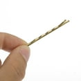 thumbnail image 3 of Unique Bargains Fashion Hairclip Hairdo Clip for Women 50 Pcs Gold Tone, 3 of 5