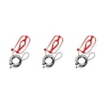 thumbnail image 2 of Baohd Bird Harness Nylon Leash Training Rope Handy to Wear Anti-bite Convenience Red 3Set, 2 of 6
