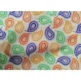 thumbnail image 5 of oneOone Cotton Cambric Light Mint Green Fabric Paisleys Craft Projects Decor Fabric Printed By The Yard 42 Inch Wide, 5 of 6