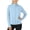 Sky Blue, variant on akafmk Girls Sun Protection Jacket Lightweights Hooded Zip Up with Thumb Holes Summer Fall Outerwear for Boys 1-13 Years