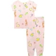 thumbnail image 4 of Disney Toddler Girl's Princess Animal Characters Soft Pink Pajama Set, Size 4T, 4 of 4