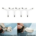 thumbnail image 2 of Liquidation! 4 Pcs Clip de Fixation Antidérapant pour Drap de Lit et Matelas Blanc, 2 of 3