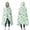 LightGreen Cartoon Dinosaurs-3, variant on Wearable Blanket,LightGreen Cartoon Dinosaurs Colorful Elements Pattern Hooded Wearable Flannel Blanket for Adults & Teens,Winter Poncho Shawl Wrap Cape Cozy Anti-Pill,50"x60"