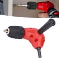 thumbnail image 1 of Extensión de portabrocas mango redondo de 93 mm rango de sujeción de 08-10 mm adaptador de portabrocas de acero de vanadio ABS de 90 grados para trabajar ANGGREK Otros, 1 of 8