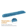 thumbnail image 4 of Staples COASTWIDE Looped-End Dust Mop Head Cotton 48" x 5" Blue (CW56761), 4 of 6