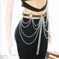 thumbnail image 3 of Aellinatey Waist Chain Adjustable Multi Layered Body Chain Beach Jewelry for Women Gifts, 3 of 19