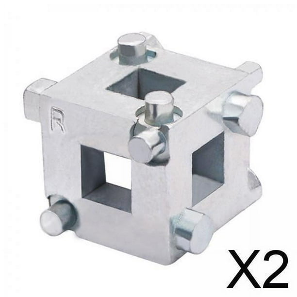Pinza de pistón de freno de disco,Pinza de pistón de freno de disco Herramienta de cubo trasero de viento,Extractor de pistón de freno de disco de 3/8",Extractor de pistón de freno de disco
