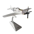 thumbnail image 3 of Avión de Combate Modelo Histórico P-51D Escala 1/72 Fundido en Aleación Réplica Decorativa para Escritorio Colección Entusiastas 13.8cmx15.7cm Adecuado para Regalo Decoración Hogar, 3 of 10