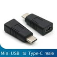 thumbnail image 3 of Mini USB Female to Type C Male Adapter Support Charging Data Transfer Converter, 3 of 7