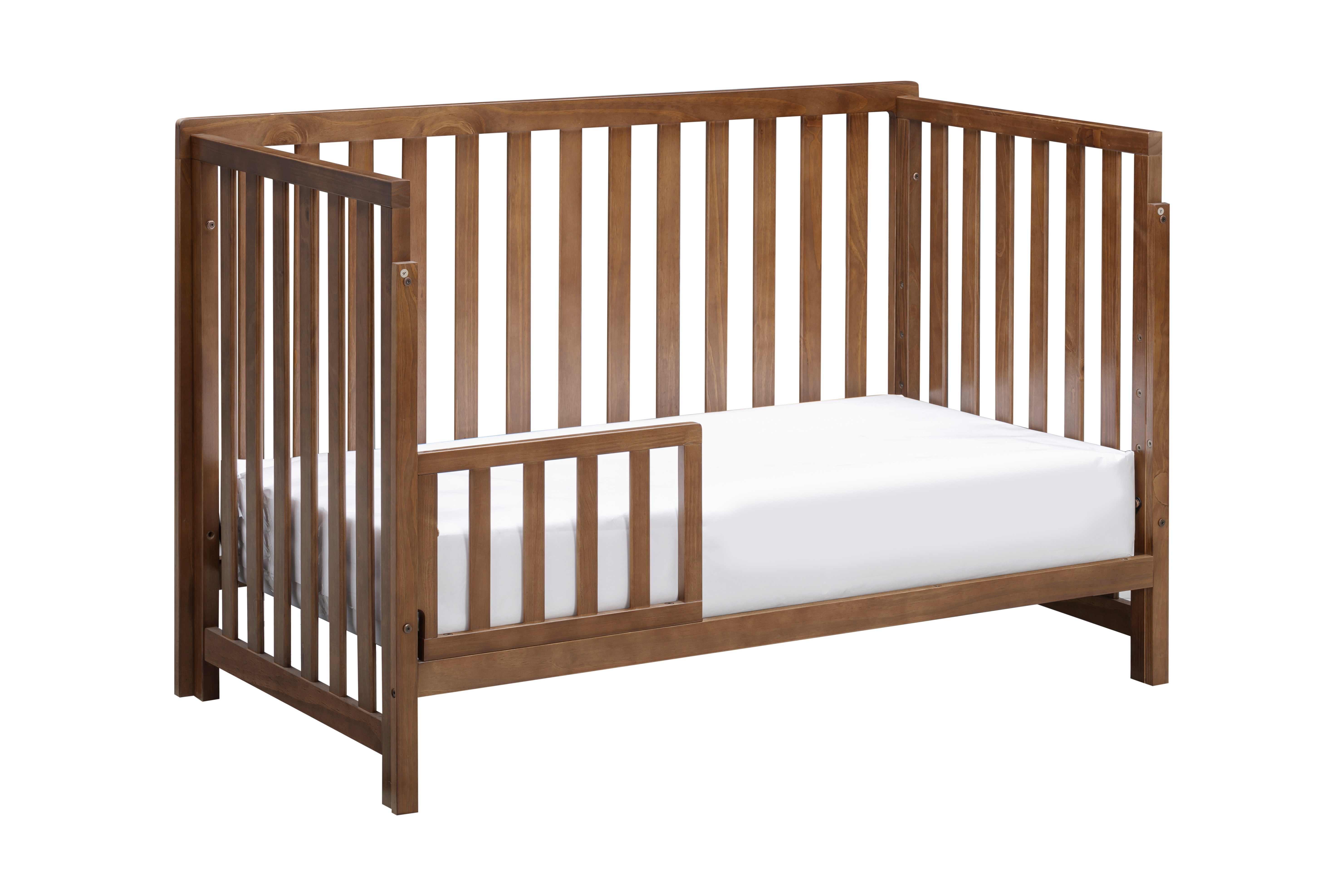 Suite Bebe Reign 4-in-1 Island Crib in Walnut