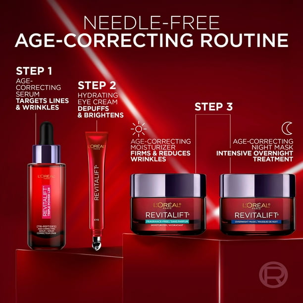 L'Oréal Paris Age Correcting Face Serum, Triple Power LZR 30ml