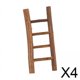 thumbnail image 1 of Escalera de simulación,Adornos navideños en miniatura de madera con forma de escalera,Escalera de simulación de decoración del hogar de madera,Adorno decorativo en forma de escalera para, 1 of 10