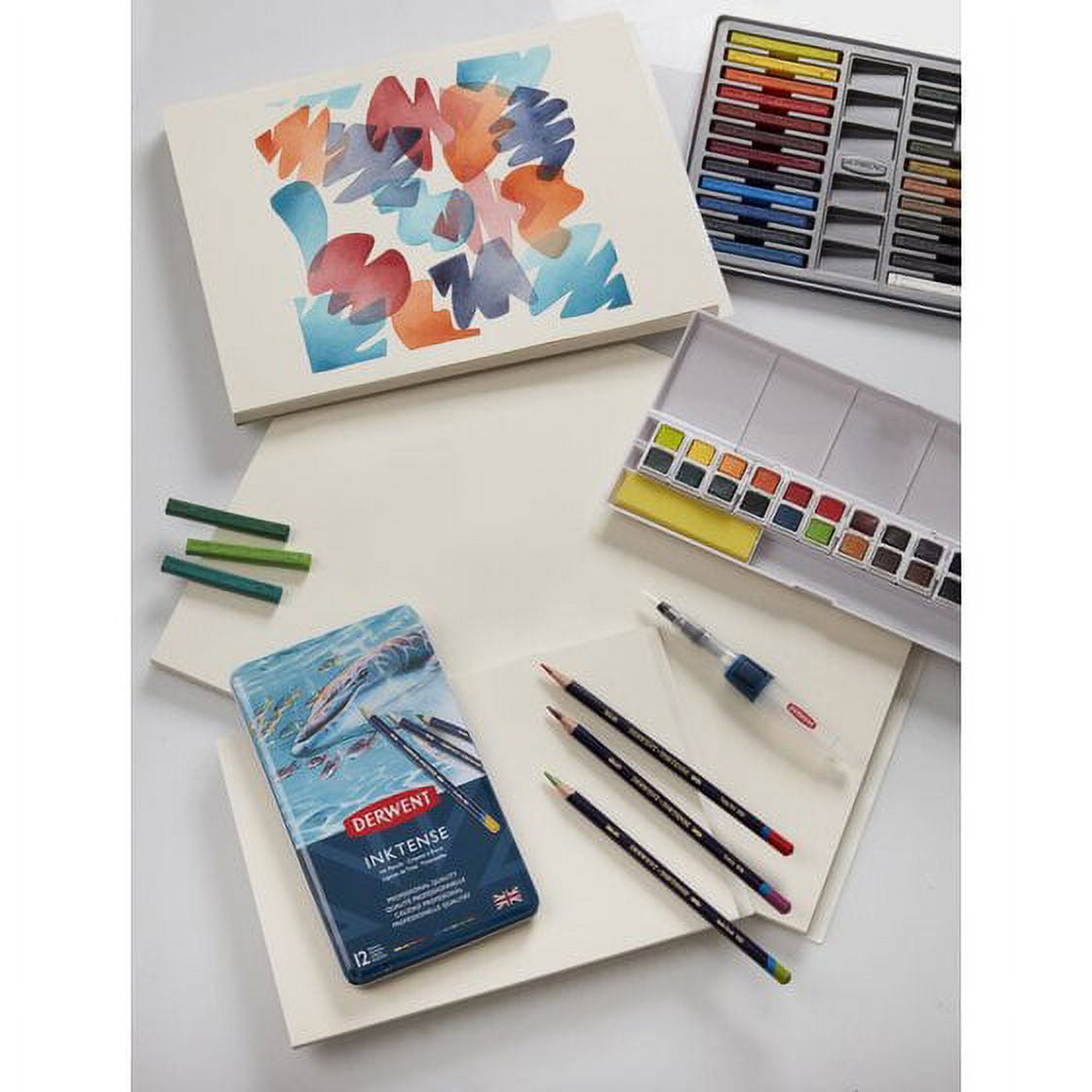 Derwent Inktense Paper Pad - 12" x 16"