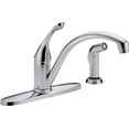 thumbnail image 1 of Delta Faucet Collins Single-Handle Kitchen Sink Faucet with Side Sprayer in Matching Finish, Chrome 440-DST, 1 of 4