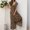 Brown, variant on YHAJDS Women Casual Outfit Set,Womens 2 Piece Set Solid Color Round Neck Sleeveless Jumpsuit with Side Pockets High Waist Elastic Waist Long Pants Outfits