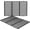 18.75" x 13.25" for Genesis II 300 Serise, variant on 19.5 inch Cooking Grates Replace for Weber 7524, 7528, Weber Genesis 300 Series Genesis E310 E320 E330 S310 S320 S330 EP310 EP320 EP330 Grills, Cast Iron Grill Grates (19.5" x 12.9" Each)