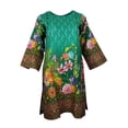 thumbnail image 1 of IshDeena Printed Pakistani Khadi Kurtis for Women Ready to Wear Tunic Tops/Shirts for Ladies - 1 Piece, 1 of 7