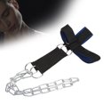 thumbnail image 3 of Arnés deportivo para levantamiento de pesas en el cuello, correa para el cuello, entrenador con cadena de acero ajustable NikouMX Deportes, 3 of 7