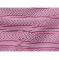 thumbnail image 4 of oneOone Tissu Jersey Viscose Chevron Imprimé 1 Yard 60 Pouces de Large, 4 of 5