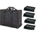 thumbnail image 3 of 888 Display USA Black 13 1/2" H Carrying Case Holds 12 Standard Jewelry Display Trays, 3 of 3