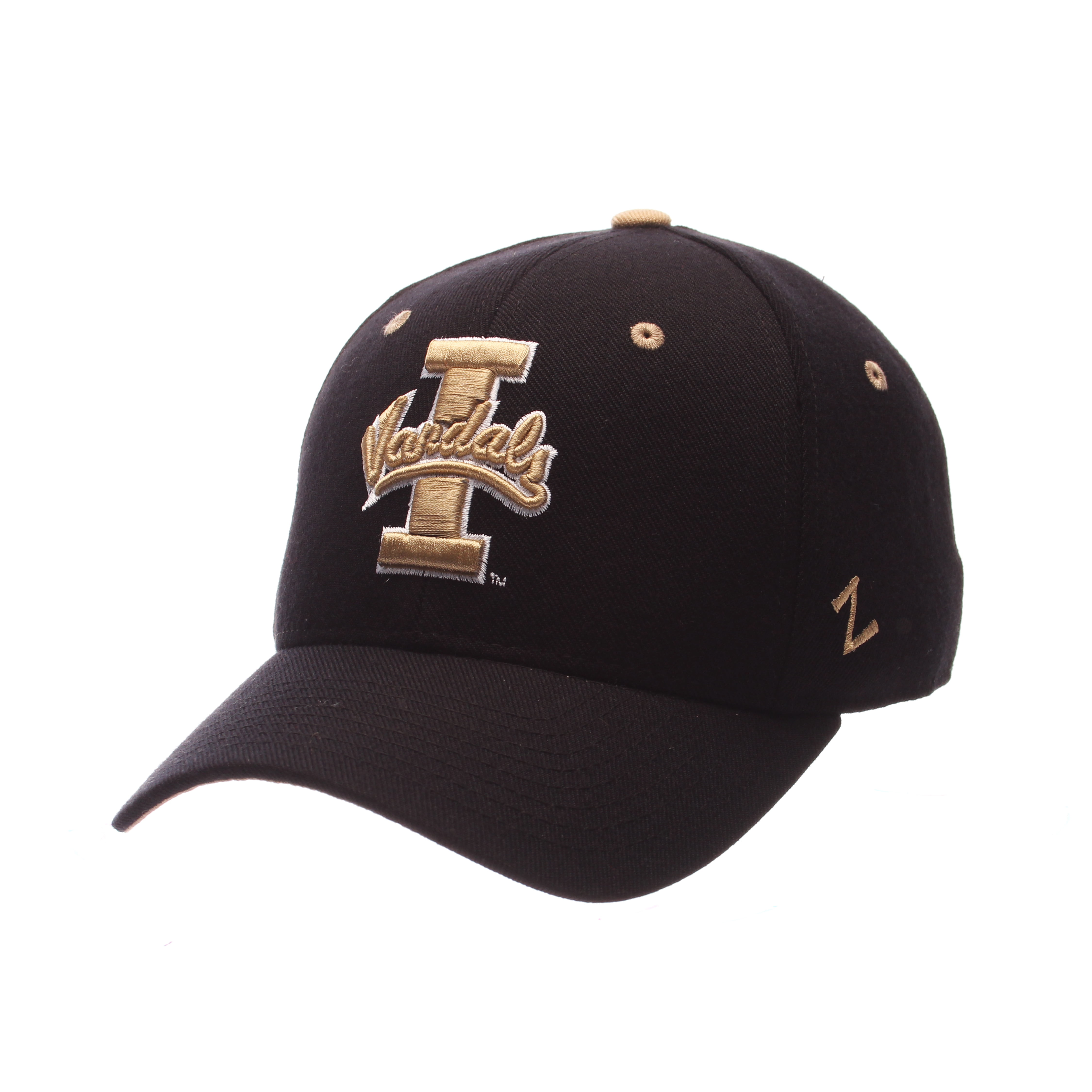 Idaho Vandals DH Fitted Hat (Black 