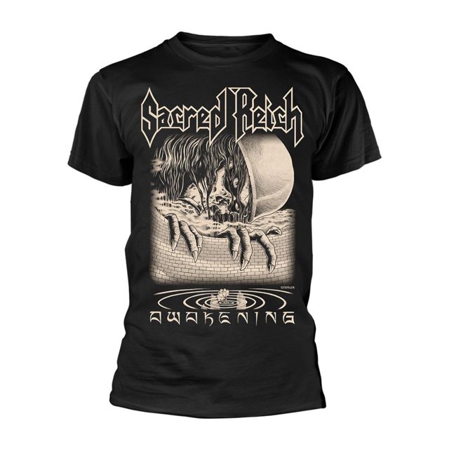 Sacred Reich - Camiseta Awakening para Adultos Unisex (Negro)