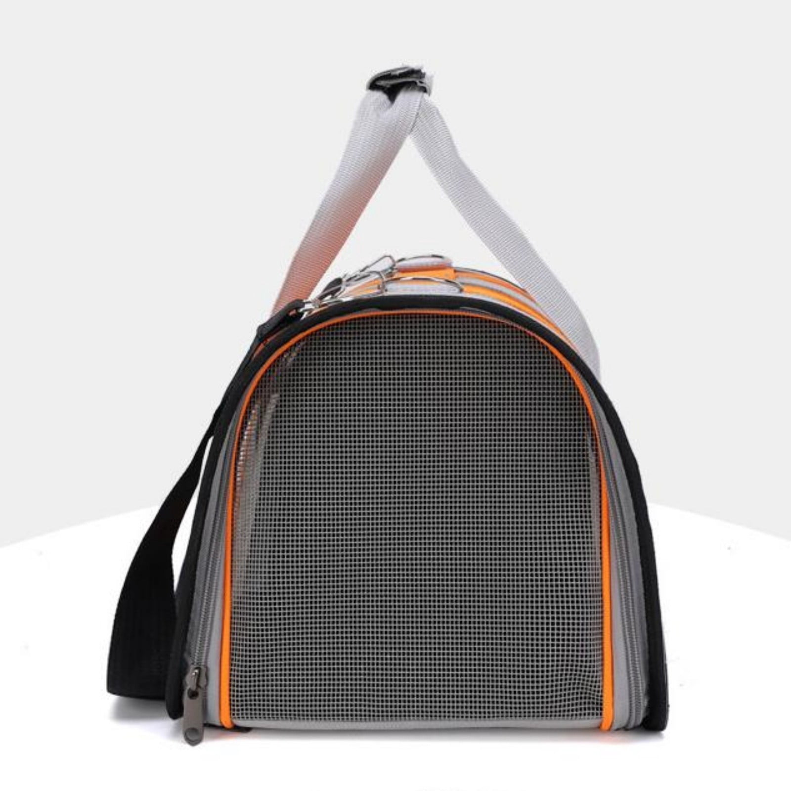 Portable Foldable Cat Travel Backpack Handbag with Soft Edges Breathable Durable Proof Net and Removable Washable Pad