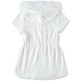 thumbnail image 3 of Cyndeelee Girls 2T-16 Hooded Swimsuit Zip-Up Terry Swim Cover Up, 3 of 5